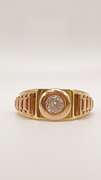 Men's 14kt Yellow & Rose Gold Ring
