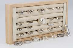 .925 Sterling Silver Curated 26 Ring Lot Various Sizes & Styles
