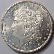 1879-S Morgan Silver Dollar Flashy BU