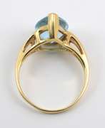Bold Blue Topaz Ring