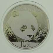 2018 30g .999 Ag Fine Silver Panda 10 Yuan Chinese Coin