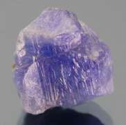 Superb 19.20ct rich blue uncut Tanzanite