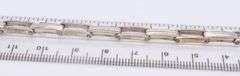 Vintage 925 Sterling Silver Fancy Link Bracelet