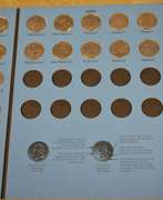 Complete 1999-2008 Whitman 50 State Commemorative Quarter Folder, P & D, BU Coins