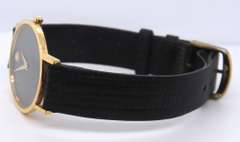 Movado Museum Classic Quartz Black Leather Strap