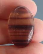 Collectors 25.05ct untreated banded Fluorite