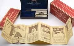 Unique c. 1914 NOS Safety Razor Kit