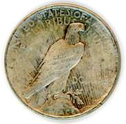 1925 Peace Silver Dollar