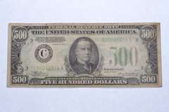 1934-A $500 Philadelphia, PA US Federal Reserve Note - Green Seal