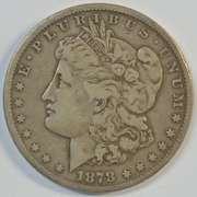 Very sharp 1878-CC Morgan Silver Dollar. Nice key date