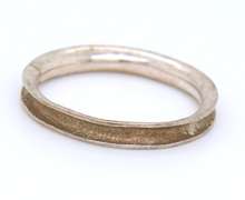 Lot of 2 Vintage 925 Sterling Silver Bands