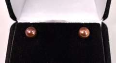 Amazing Colored Pearl Jewelry Set in 14K Yellow Gold