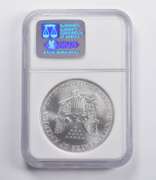 MS70 2002 American Silver Eagle NGC
