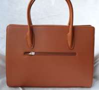 Stylish Large Designer Style Leather Bag by David Jones, Paris