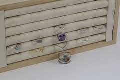 Sterling Silver Curated Ring Assortment Various Sizes & Styles (10 Ring Lot)