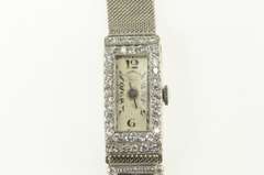 1.50 Ctw Art Deco J.E. Caldwell & Co. Diamond Women's Watch