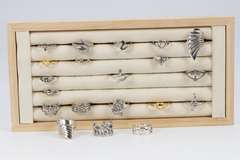 .925 Sterling Silver Curated 20 Ring Lot Various Sizes & Styles