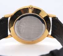 Movado Museum Classic Quartz Black Leather Strap