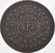 1865 Charnley Oranges Civil War Token RI 700C