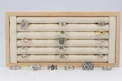 .925 Sterling Silver Curated 20 Ring Lot Various Sizes & Styles