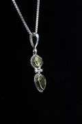 Sterling Silver Peridot Pendant