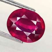 Stunning 3.55ct reddish pink Ruby