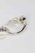 Sterling Silver Natural Peridot Gemstone Ring Size 9