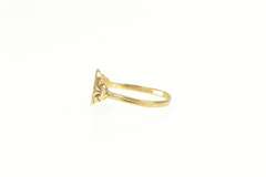 10K Yellow Gold Retro JF Monogram Initial Name Baby Child's Ring