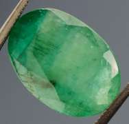 Collectors 5.21ct rutilated Colombian Emerald