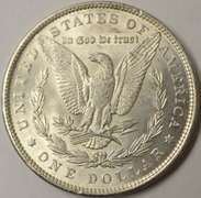 1888 Morgan Silver Dollar, BU.