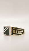 Men's 14kt Solid Yellow Gold & Onyx Ring
