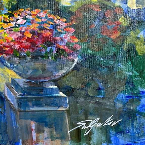Old World Charm Original by Suljakov