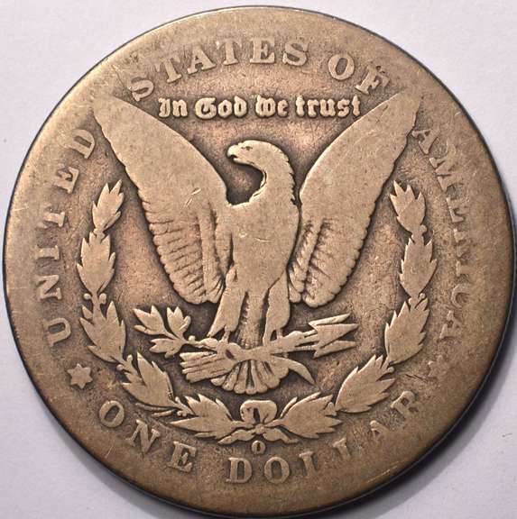 1893-O Morgan Silver Dollar Better Date Circulated