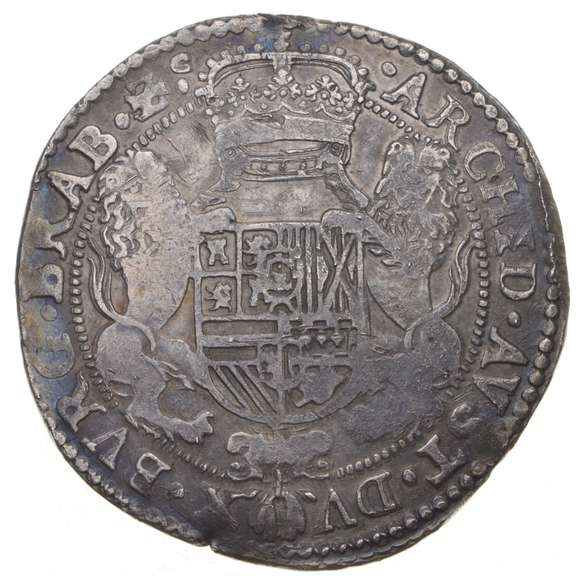 1661 Spanish Netherlands 1/2 Ducaton - Shipwreck