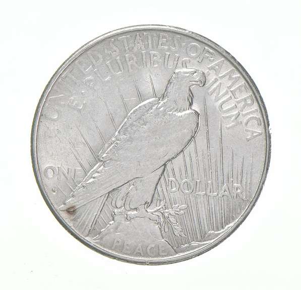 1935-S Peace Silver Dollar