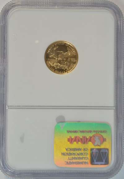 Better date 1998 $5 American Gold Eagle coin. NGC MS69