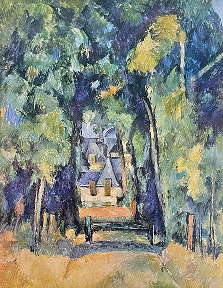 Paul Cezanne, Road at Chantilly