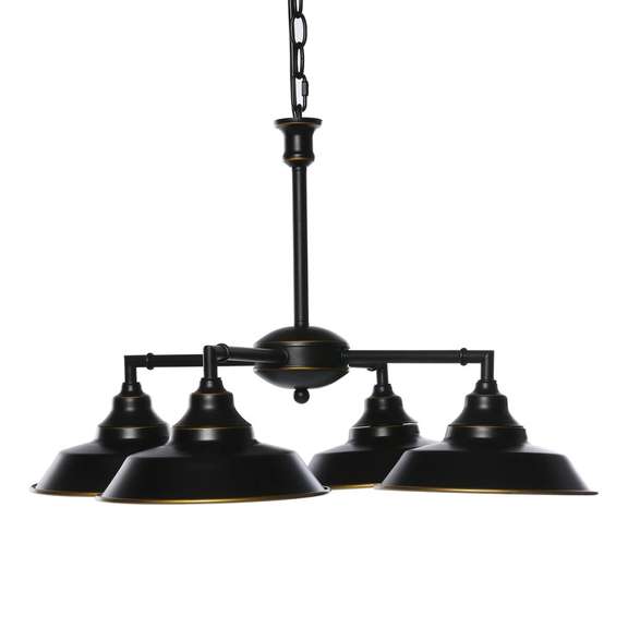 Industrial Metal Chandelier Pendant Light
