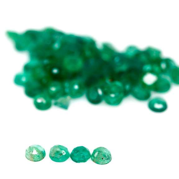 Large 8.07ct 66 piece Zambian Emerald parcel