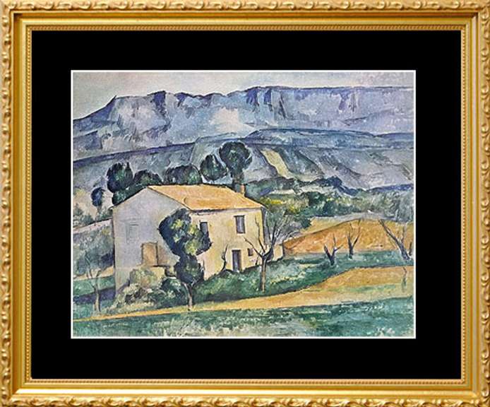 Paul Cezanne, House in Provence