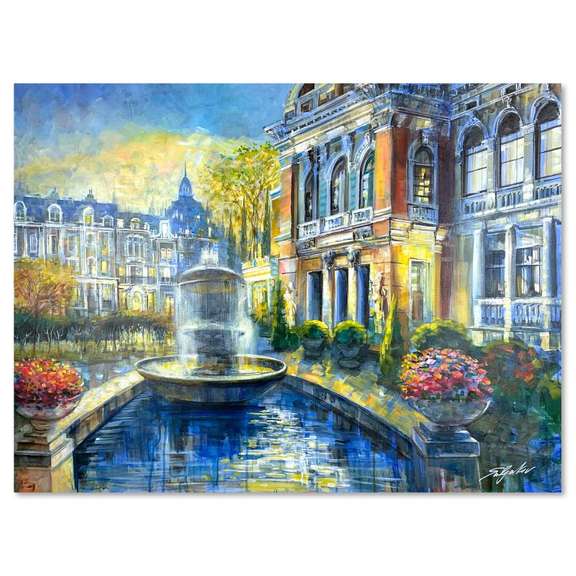 Old World Charm Original by Suljakov