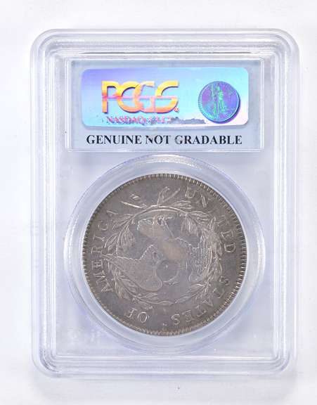 1795 Flowing Hair Silver Dollar - 3 Leaves - Graded PCGS