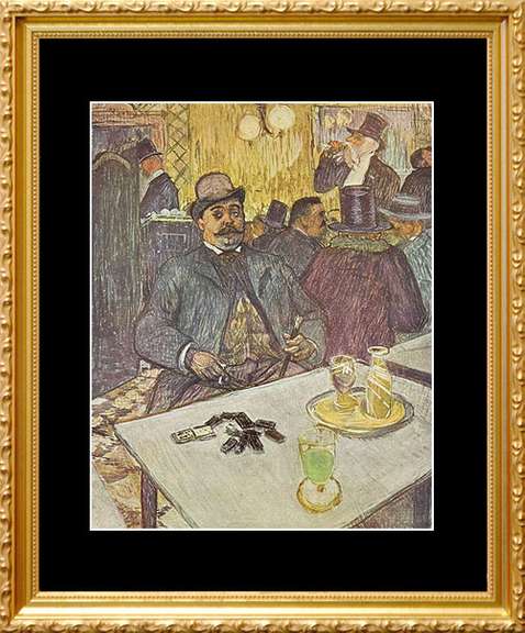 Toulouse Lautrec, Monsieur Boileau au Café
