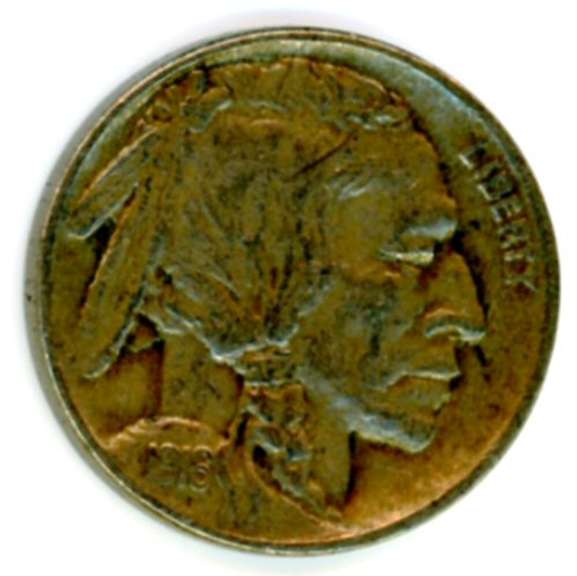1916 Buffalo Nickel