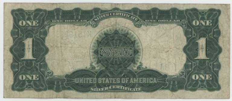 Nice 1899 Series Large Size $1 'Black Eagle' $1 Silver Certificate