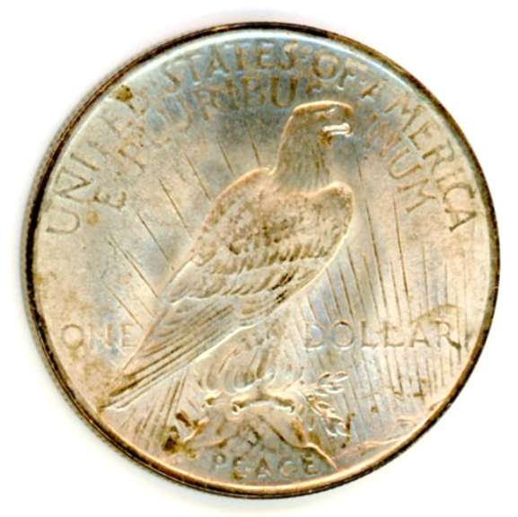 1923 Peace Silver Dollar