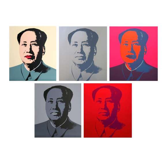 Mao Portfolio Print by Warhol, Andy