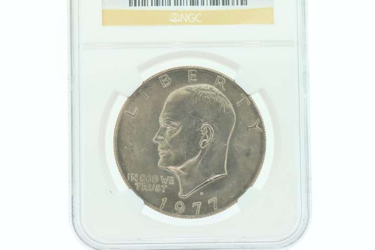 Vintage 1977 US Dollar Coin