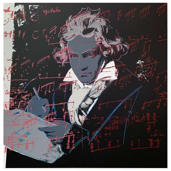 Beethoven Limited Edition by Warhol, Andy