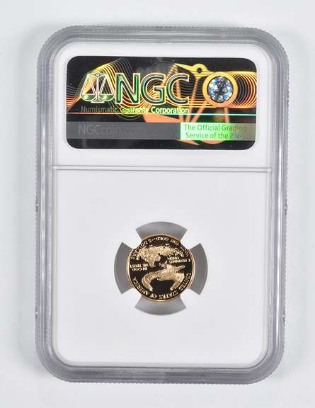 PF70 UCAM 1996-W $5 American Gold Eagle 1/10 Oz. .999 Fine Gold NGC